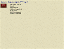 Tablet Screenshot of danpol.dk